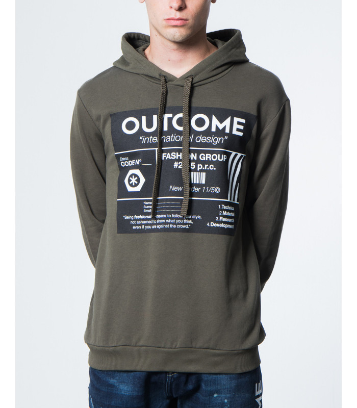 Outcome Hoodie With Giannilupo Print Hoodie With VMUpSqz