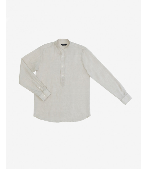 Overhead shirt in linen