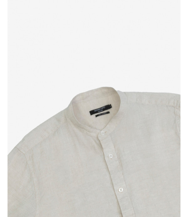 Overhead shirt in linen