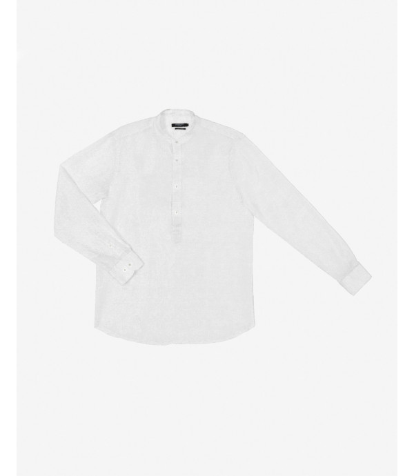 Overhead shirt in linen