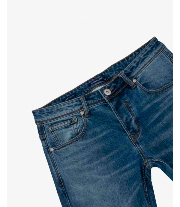 KEVIN skinny fit medium wash jeans