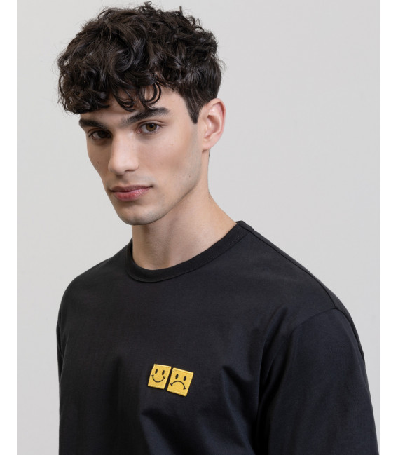 Oversize T-shirt with patch