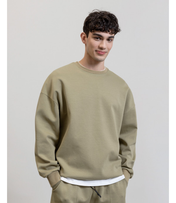 Oversize crewneck sweatshirt