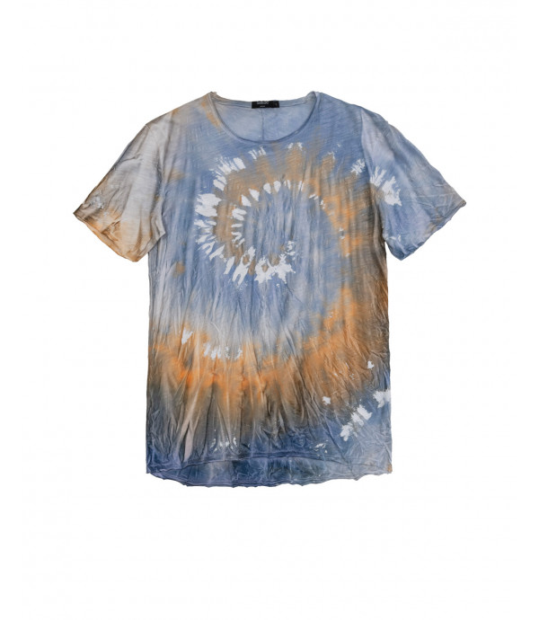Spiral tie-dye t-shirt
