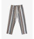 RYAN loose fit vertical striped drawstring trousers