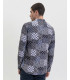 Geometric print shirt in viscose
