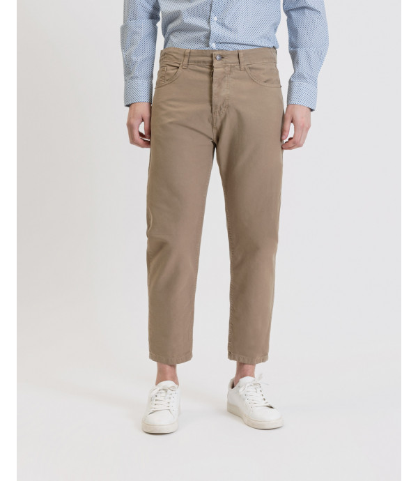 Carrot fit 5 pockets trousers