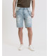 Jeans shorts with rips