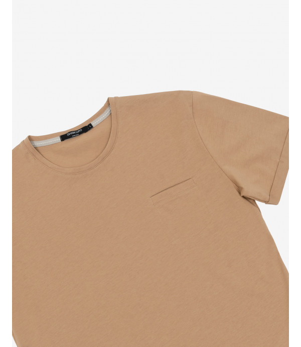 Premium cotton t-shirt with chest pocket
