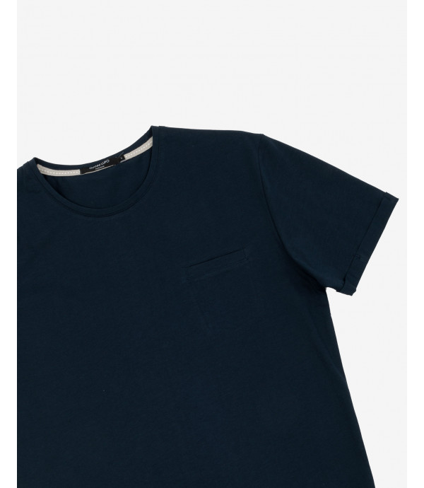 T-shirt cotone premium con taschino