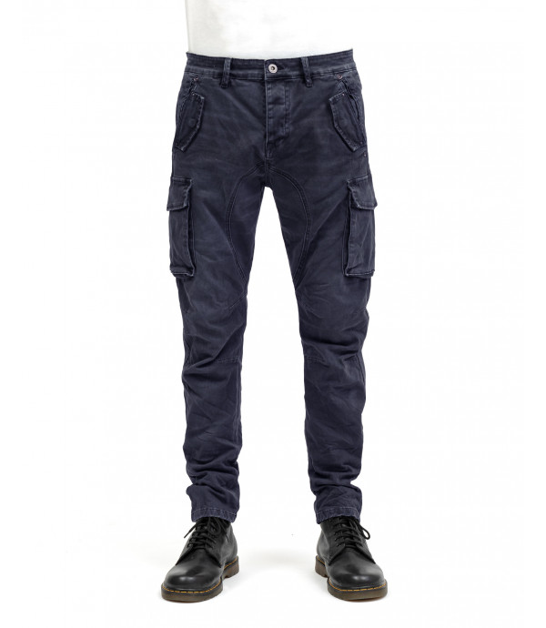 Slim fit cargo trousers