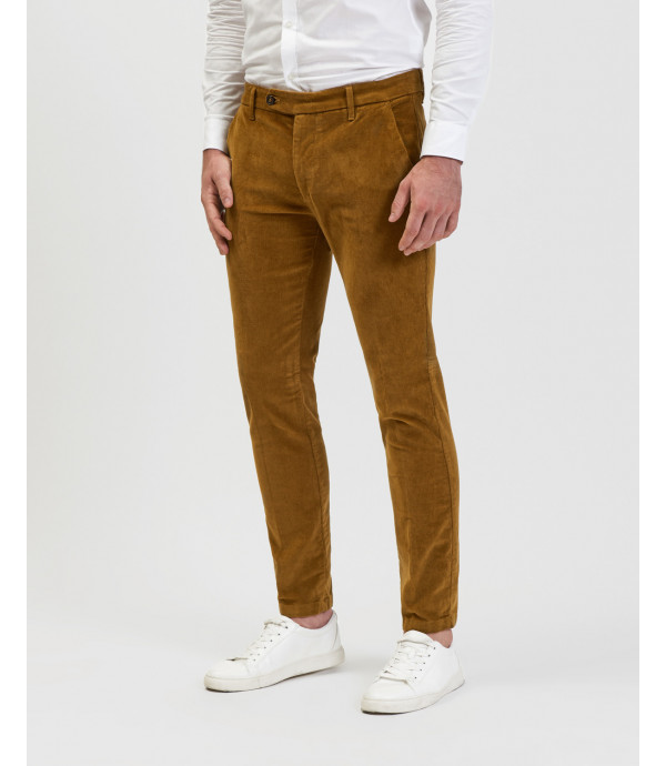 Suit trousers in corduroy