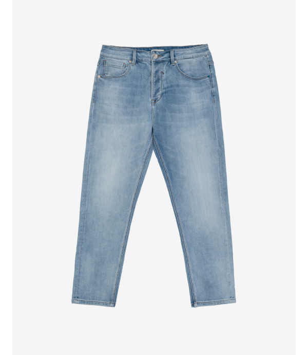 Jeans MIKE carrot cropped stone wash