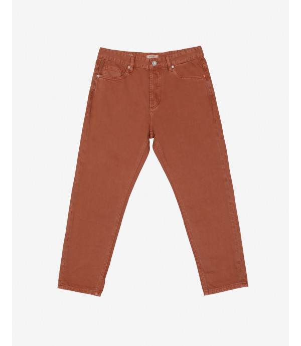 Pantaloni 5 tasche carrot fit