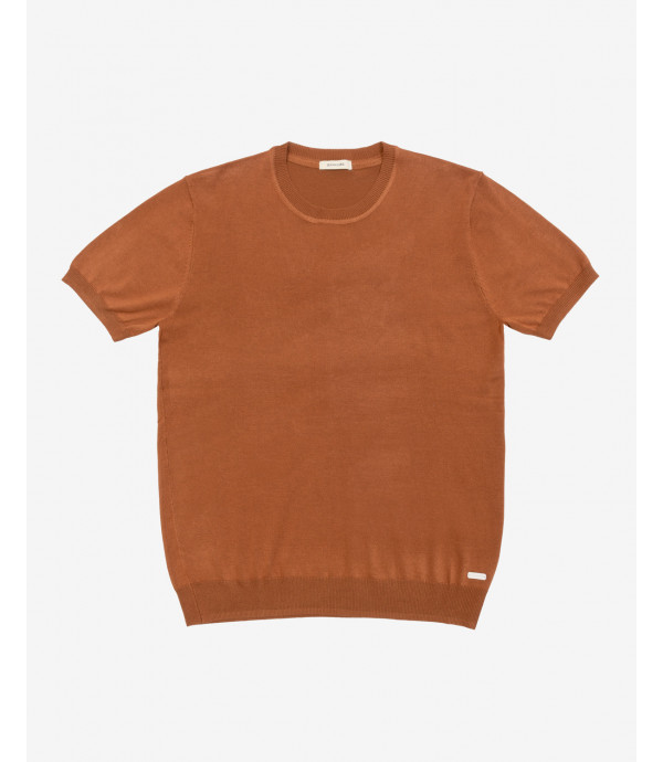 T-shirt in maglia basic