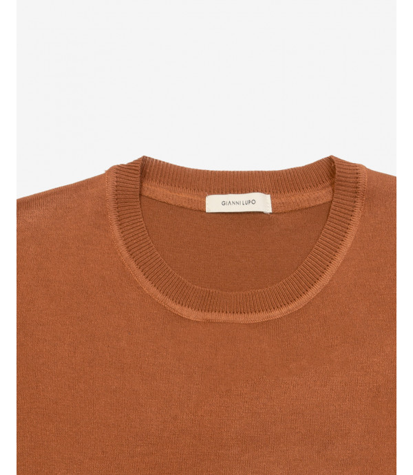 T-shirt in maglia basic