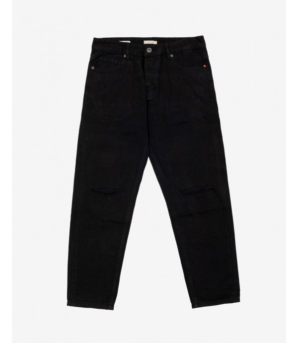 Pantaloni 5 tasche con taglio sul ginocchio