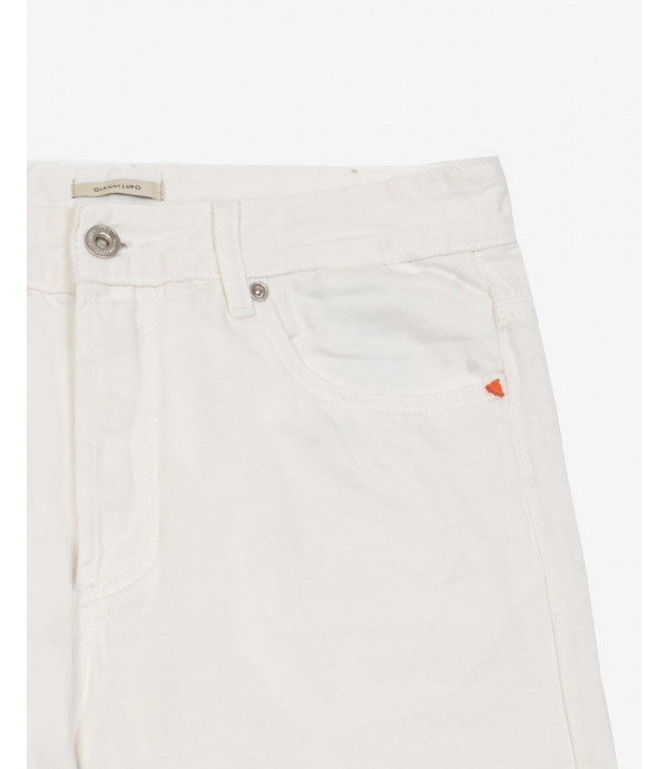 Pantaloni 5 tasche carrot fit