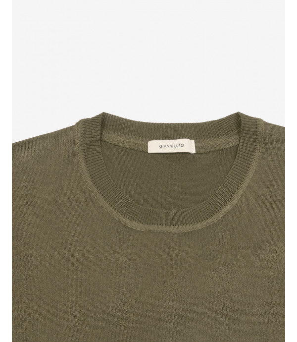 T-shirt in maglia basic