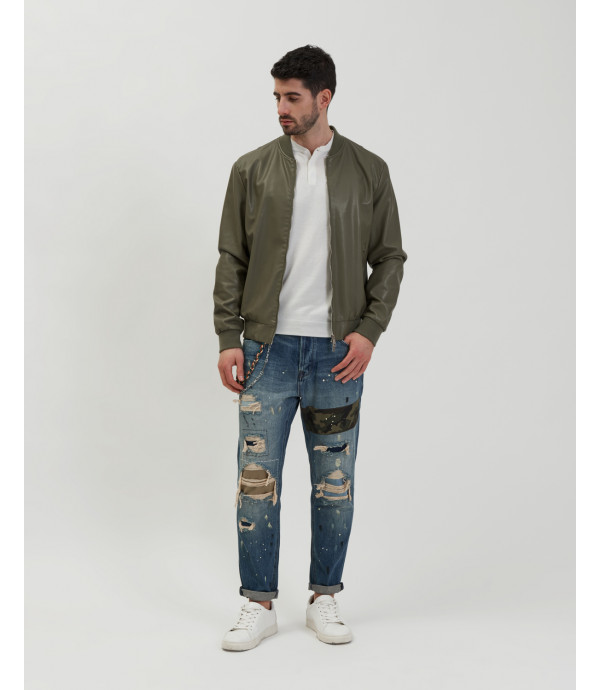 Jeans GRANT carrot fit con lavorazioni