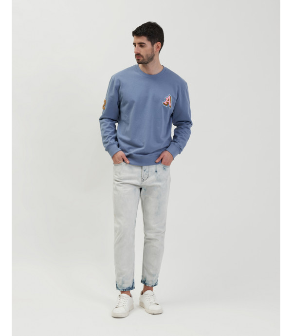 Jeans COPPER carrot fit acid wash