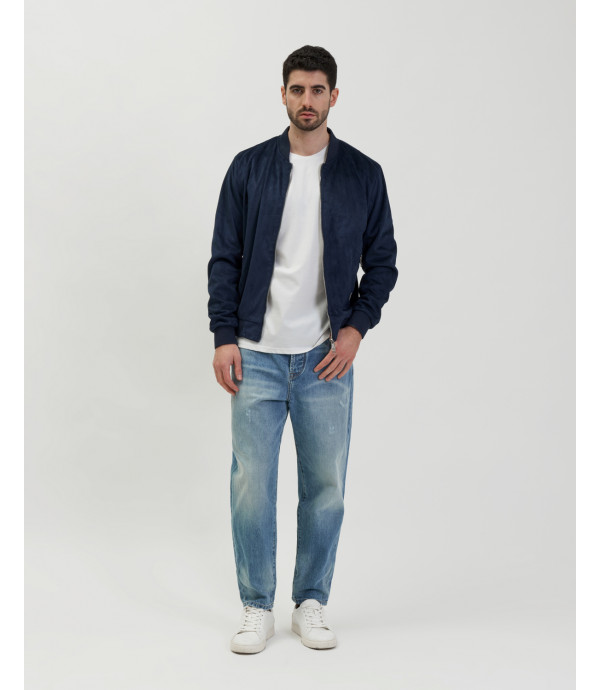 Jeans DAD relaxed fit con baffi