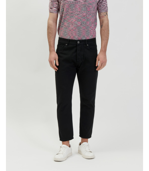 Pantaloni 5 tasche carrot fit