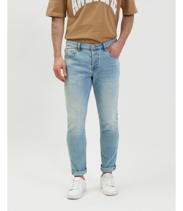 KEVIN skinny fit jeans in light wash