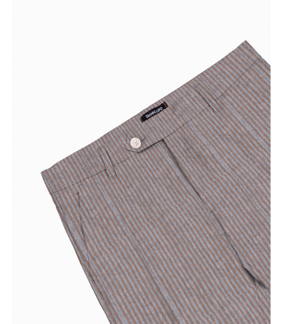 Striped trousers