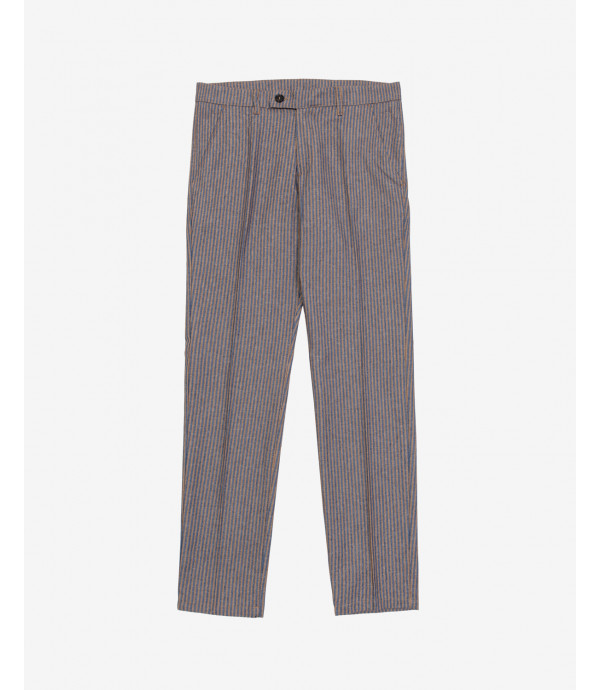 Striped trousers