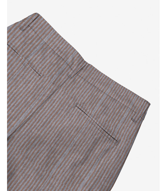 Striped trousers