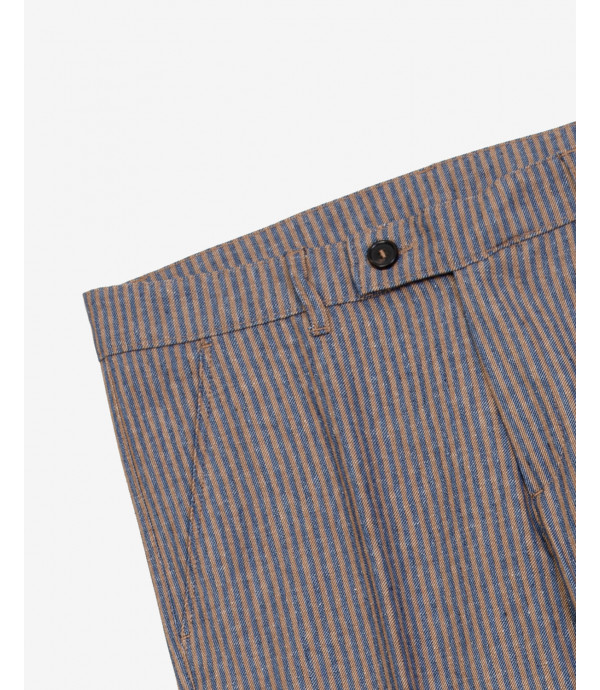 Striped trousers