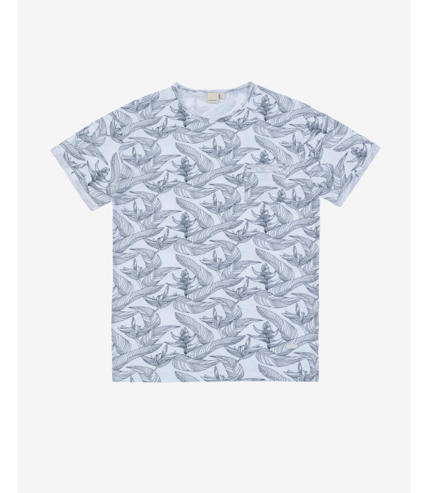 T-shirt stampa leaves