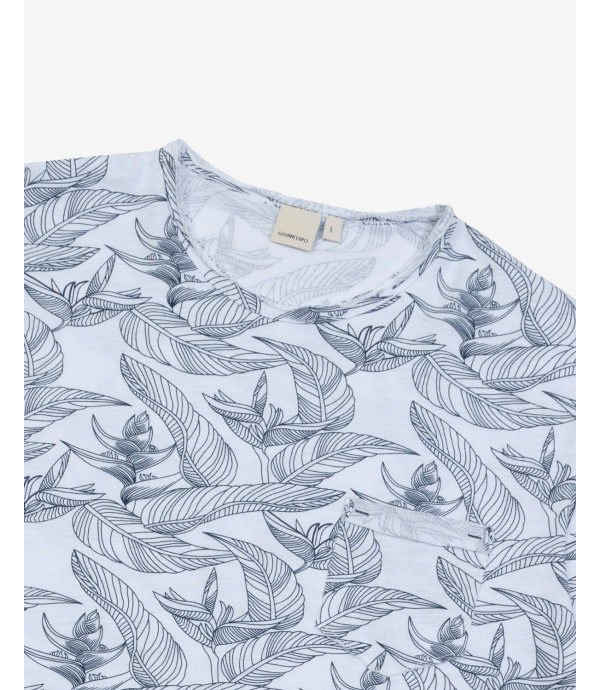 T-shirt stampa leaves