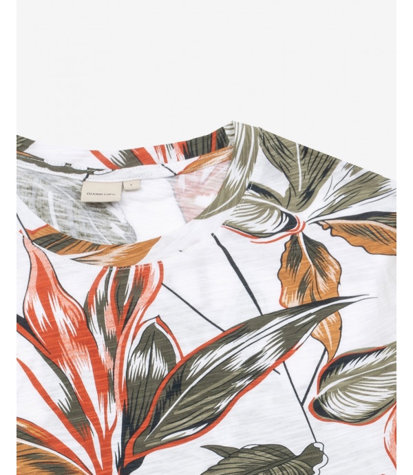 T-shirt stampa leaves