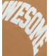 T-shirt with awesome patch in pile