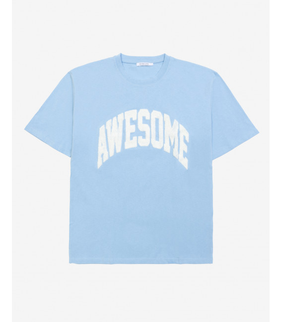 T-shirt with awesome patch in pile