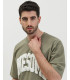 T-shirt with awesome patch in pile