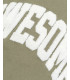 T-shirt with awesome patch in pile