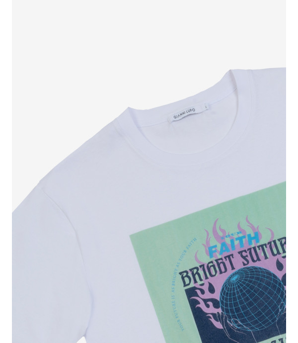 T-shirt stampa delusion