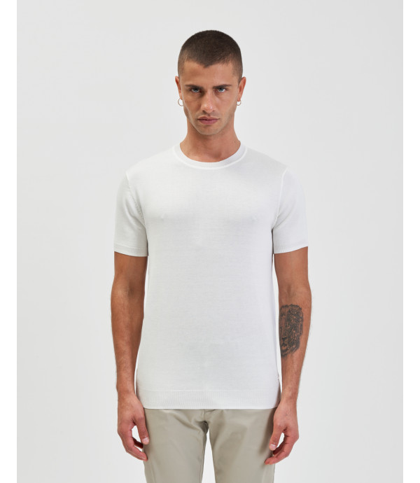 T-shirt in maglia basic