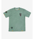 T-shirt stone wash con patch