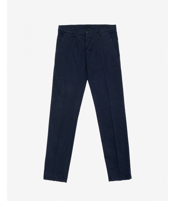 William skinny fit trousers in micro pattern