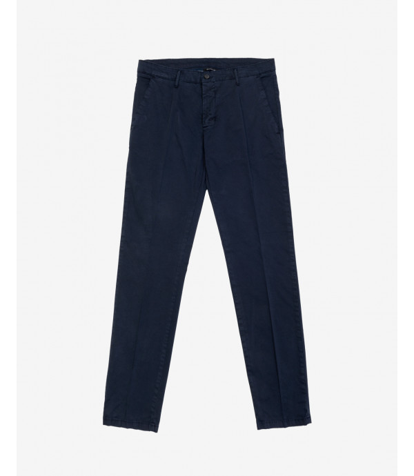 Pantaloni William Skinny fit in microfantasia