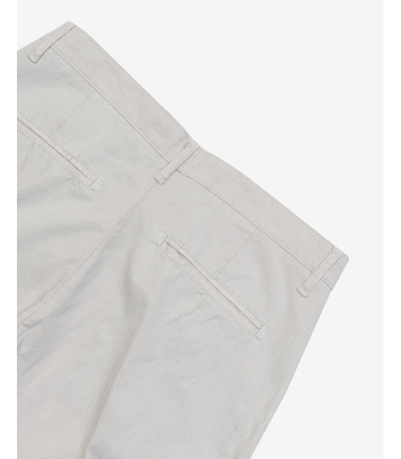 William skinny fit trousers in micro pattern
