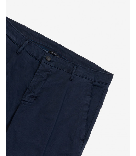 Pantaloni William Skinny fit in microfantasia