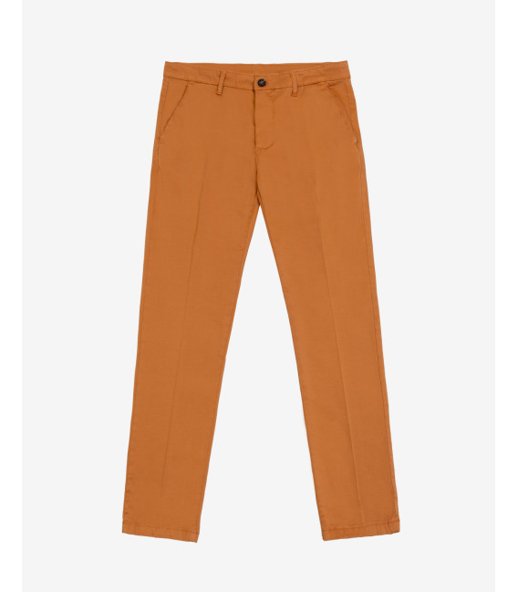 Pantaloni William Skinny fit in microfantasia
