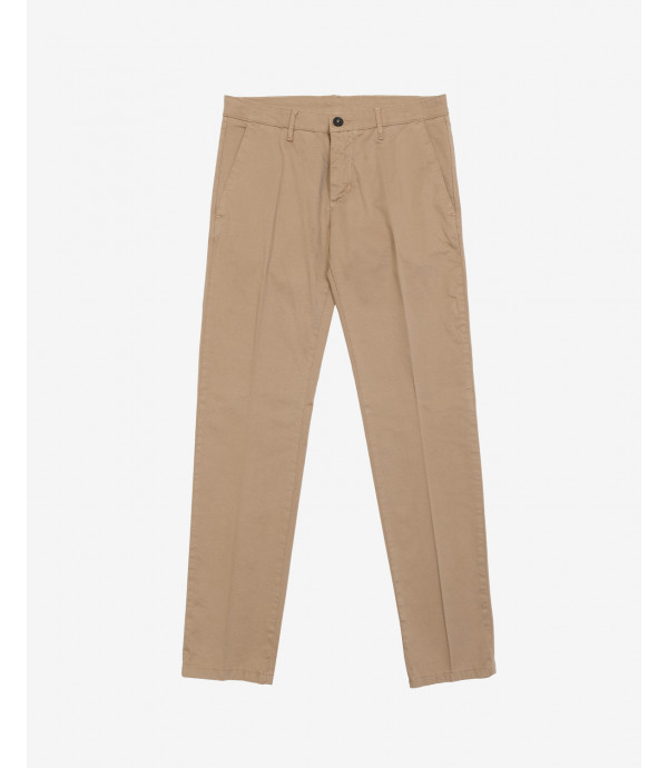Pantaloni William Skinny fit in microfantasia