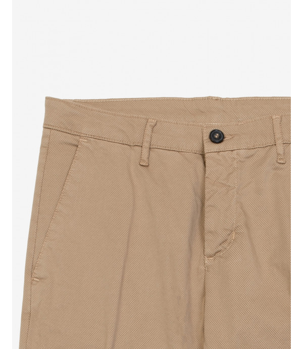 Pantaloni William Skinny fit in microfantasia