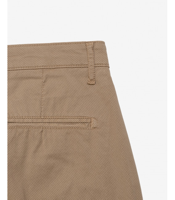 Pantaloni William Skinny fit in microfantasia